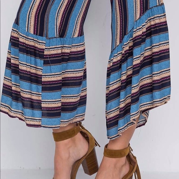 SALE ~ CROP HEM REMOVABLE SPAGHETTI STRAP JUMPSUIT - Picture 7 of 8